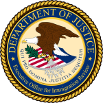 Seal of Executive Office for Immigration logo